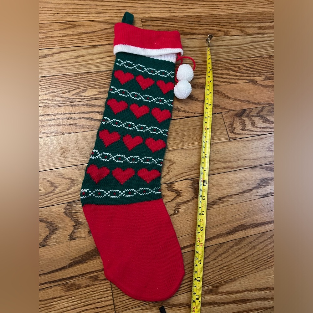 80s Heart Stocking 💚❤️